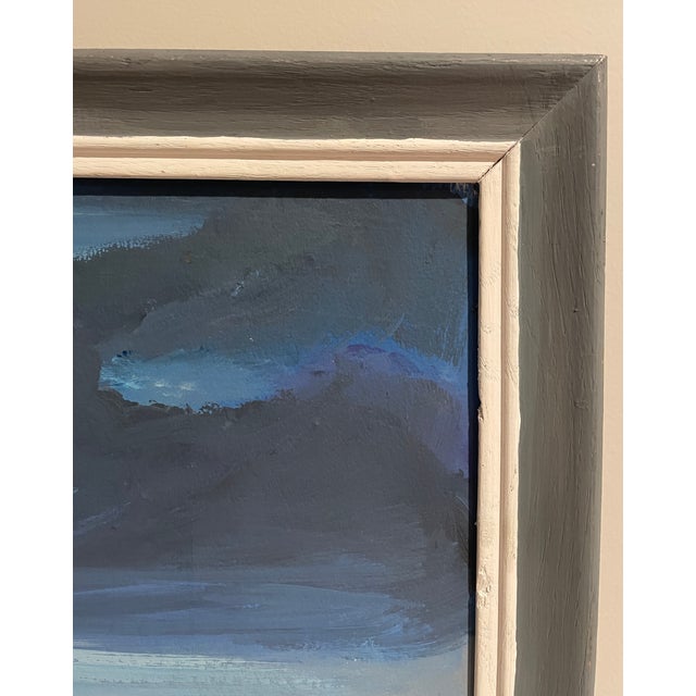 1980s Don Stewart Lighthouse Painting After Bob Ross For Sale - Image 5 of 7