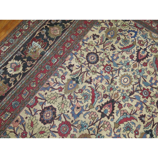 Late 19th Century Persian Rug, 10'5'' X 13'5'' For Sale - Image 10 of 12