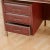 Textile Burgundy Desk from Umberto Mascagni, 1950s For Sale - Image 7 of 9