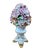 1980s Vintage Porcelain Mottahedeh Petite Italian Flower Topiary For Sale - Image 5 of 7