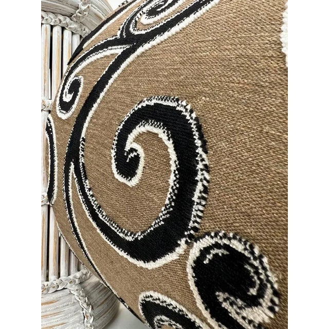 1970s Large Italian Pencil Reed Bamboo Table Lamp, 1970s For Sale - Image 5 of 12