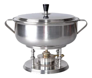 Tommi Parzinger Silver Plate Serving Bowl Food Warmer