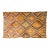 Mid 20th Century Terracotta and Ochre Diamond Design Kilim For Sale