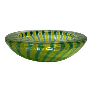 Vintage Murano Glass Candy Dish For Sale