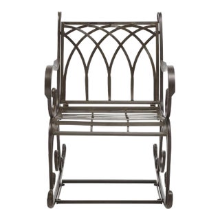 Medrano Rocking Chair - Rustic Brown For Sale