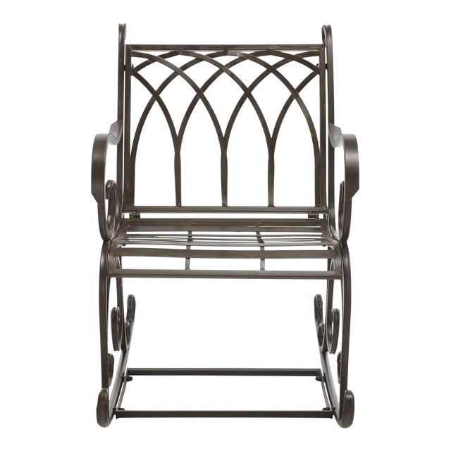 Medrano Rocking Chair - Rustic Brown For Sale