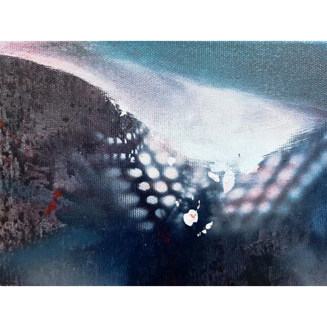 Plastic Ovidiu Kloska, Close to the Heart of the Mountain, Mixed on Canvas For Sale - Image 7 of 10