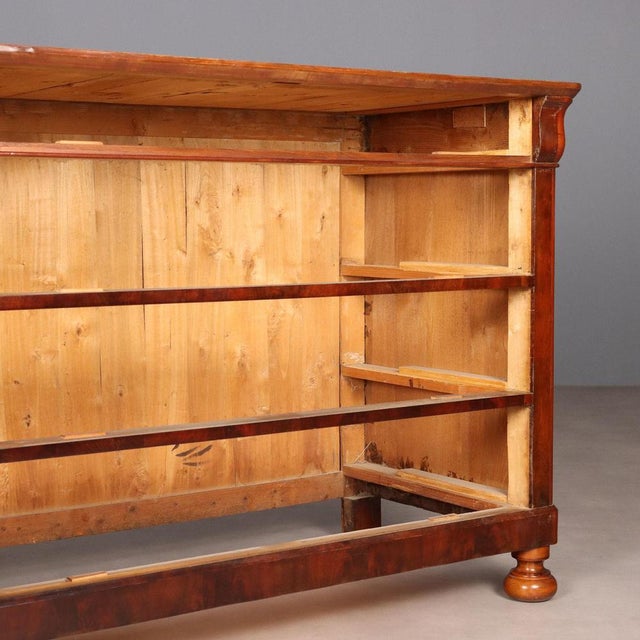 Wood Charles X Chest of Drawers in Mahogany For Sale - Image 7 of 9