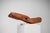 Wood Organic Abstract Iroko Sculpture on Travertine Base, 1960s For Sale - Image 7 of 18