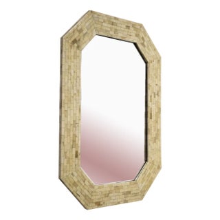 Vintage Mirror in Mosaïc Frame For Sale