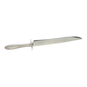 Large Carving Knife Sterling and Stainless Blade Circa 50s'