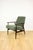 Fox Lis Chair in Green Olive Lamb, 1970s For Sale - Image 3 of 12