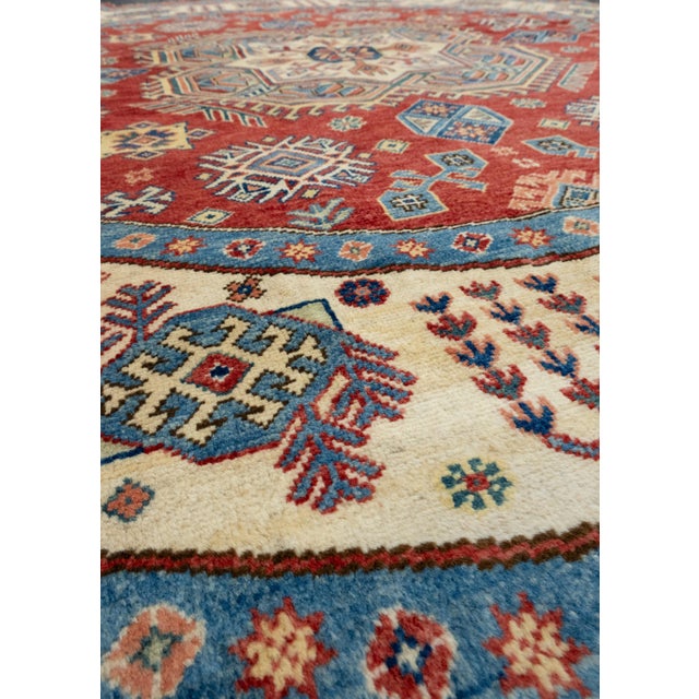 Early 21st Century Turkish Oushak Rug 12'4" x 14'8" #17998 For Sale - Image 5 of 8