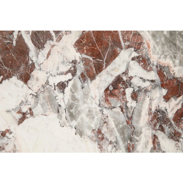 1980's Post-Modern Exotic Marble Column Pedestal For Sale - Image 13 of 14