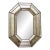 Vintage Venetian Style Octagonal Wall Mirror For Sale