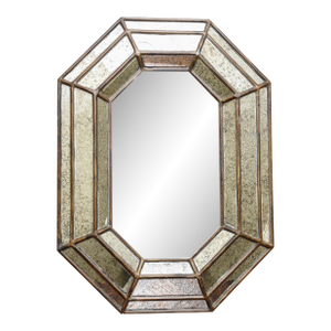 Vintage Venetian Style Octagonal Wall Mirror