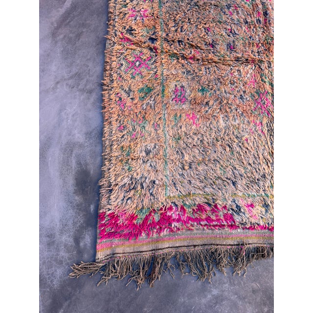 1980s Moroccan Handmade Rug - 5'5" X 12'0" Ft For Sale - Image 5 of 10