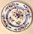 Imari Cobalt Blue and Iron-Red Japanese Floral Themed Decorative Plate Curation-Set of 9 For Sale - Image 14 of 18