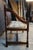Vintage American Country Farmhouse Mahogany Settee Bench Needlepoint Seat For Sale - Image 11 of 17