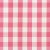 Schumacher Camden Cotton Check Fabric in Magenta For Sale