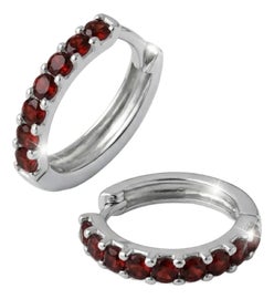 Example of Minimalist Huggies and Hoop Earrings