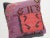 Turkish 1970s Kilim Rug Pillow Cover For Sale - Image 3 of 8