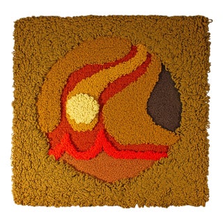 1976 Wool Tapestry by Harry Hilson For Sale