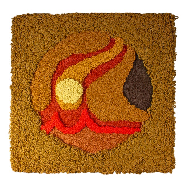 1976 Wool Tapestry by Harry Hilson For Sale