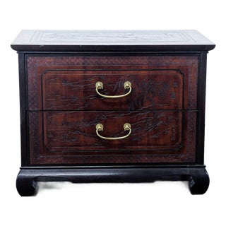 Vintage Drexel Heritage Connoisseur Nightstand For Sale