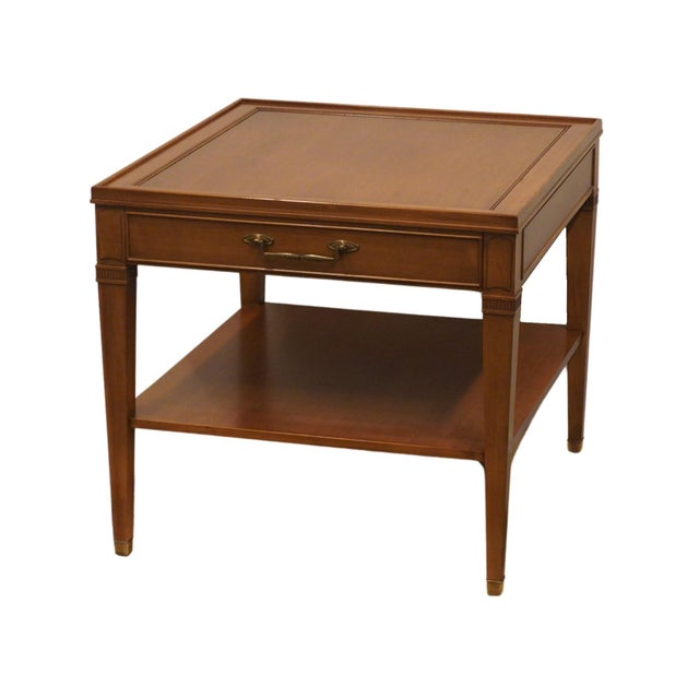 HEKMAN FURNITURE Italian Neoclassical Tuscan Style 24" Accent End Table 1605 22.25" High 24" Wide 26" Deep We specialize...