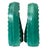 Ceramic Pair of Art Deco Style Turquoise Ceramic Horse Bookends, 10” Sculptural Figures For Sale - Image 7 of 12