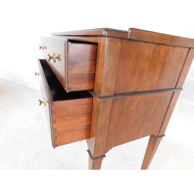 Woodbridge Furniture Woodbridge Furniture Mahogany Hepplewhite Style Server 36"w For Sale - Image 4 of 12