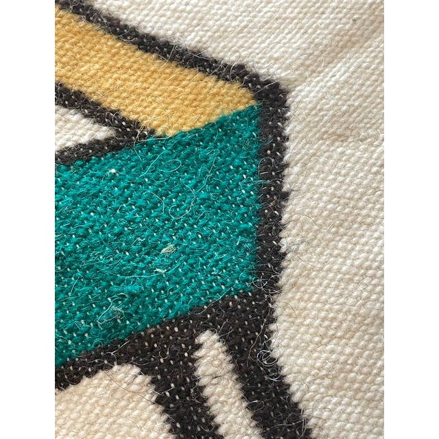 1980s Vintage Ecuadorian Textile Tapestry For Sale - Image 5 of 12