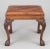 Late 19th Century George III Style Mahogany and Leather Stool For Sale - Image 5 of 11