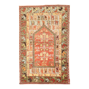 Antique Zabihi Collection Turkish Melas Rug