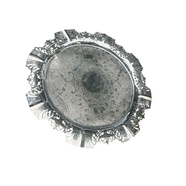 Metal 1930s Art Deco Chrome Amber Yellow Glass Decanter & Cordial Set W/Tray For Sale - Image 7 of 9