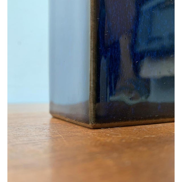 Ceramic Vintage Japanese Minimalist Studio Pottery Vase from Tokoname, 1970s For Sale - Image 7 of 18