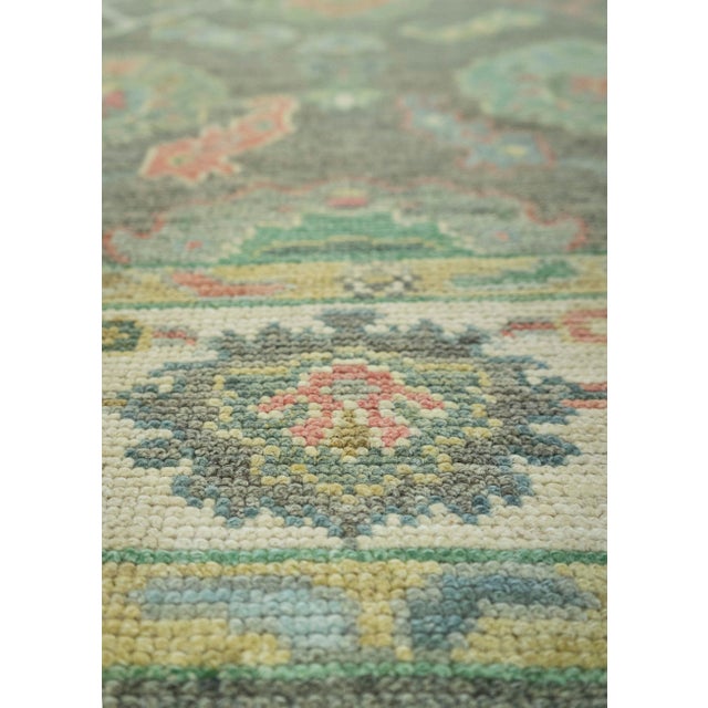 Turkish Turkish Oushak Rug 4' x 6'4" #20353 For Sale - Image 3 of 8