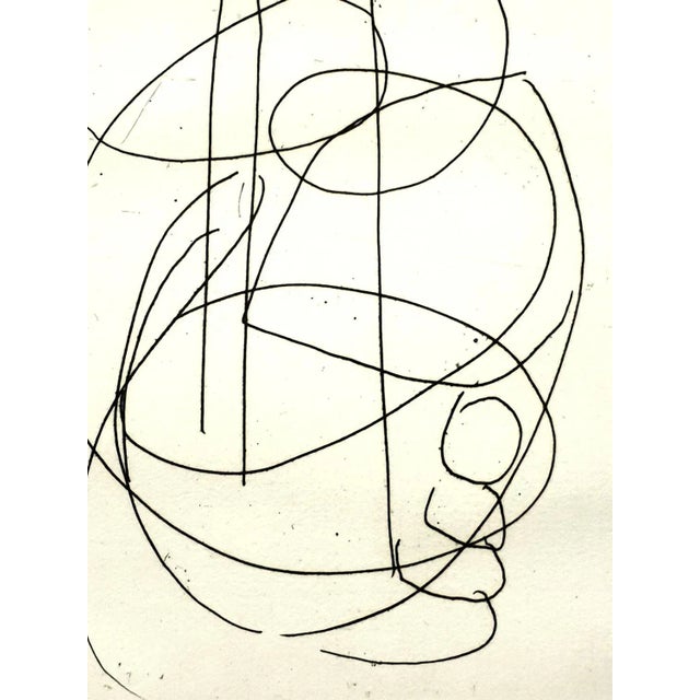 André Lanskoy - Composition - Original Etching 1960 For Sale - Image 6 of 7