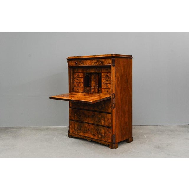Antique 19th Century Wooden Secretary For Sale - Image 6 of 18