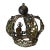 Antique French Brass Religious Crown – Late 19th Century For Sale