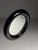 Vintage Round Black Mirror, 1980s For Sale - Image 4 of 18