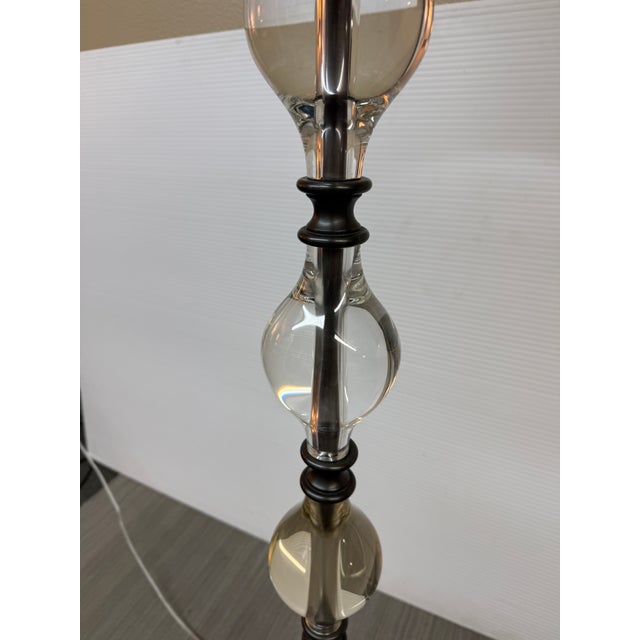 Pottery Barn Marston Crystal Floor Lamp For Sale - Image 11 of 12