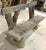 Monumental French Faux Bois Cast Stone Bench Tree Trunk Supports, circa 1920s For Sale - Image 4 of 18