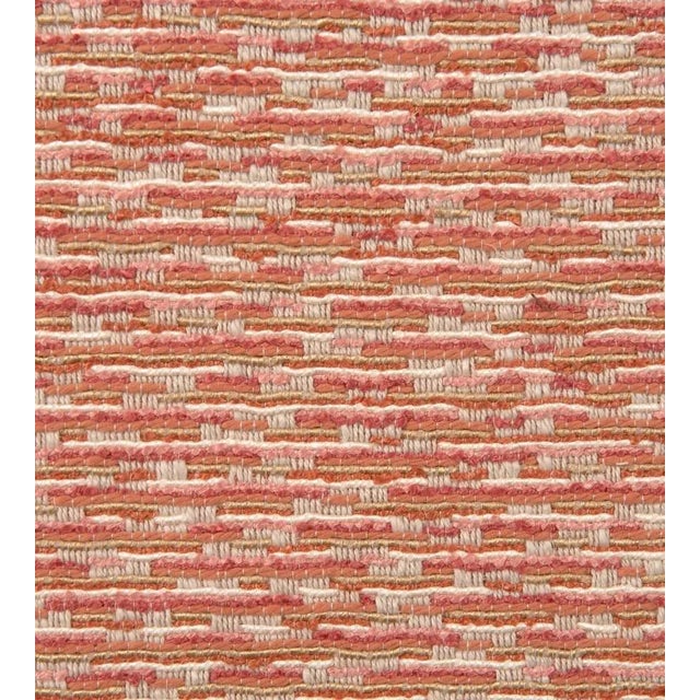 The House of Scalamandré Rocket Fabric, Peach For Sale