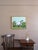 Mid-Century Modern Mid-Century Modern 'Stroll Above the Bay' Expressive Landscape Oil Painting by Swedish Artist Uno Vallman (1913-2004), Framed For Sale - Image 3 of 14