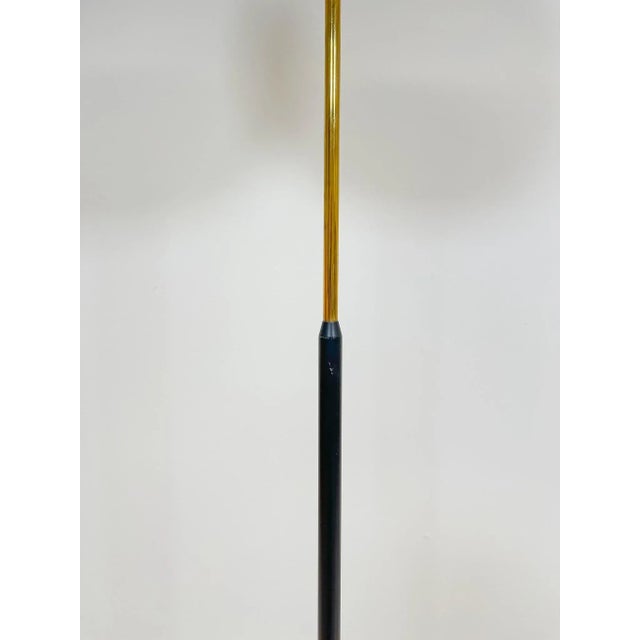 Metal Brass Floor Lamp by Hans Bergström for Asea, Sweden, 1960s For Sale - Image 7 of 14