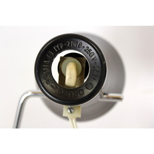 Black Table Lamps by Josef Hurka for Drupol, 1960s, Set of 2 For Sale - Image 6 of 17