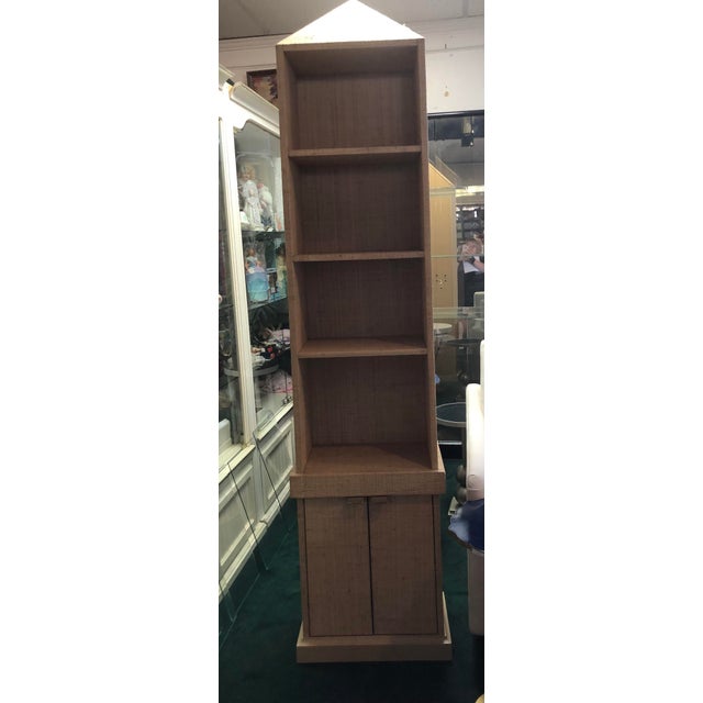 Wood Chelsea House Bookcase-Showroom Sample-Not Marked For Sale - Image 7 of 8