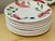 Vintage Italian Hand Painted Diner Plates Set With Serving Plater - 9 Pieces For Sale - Image 9 of 11
